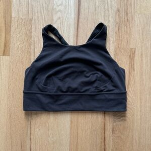 Lululemon black racer back sports bra